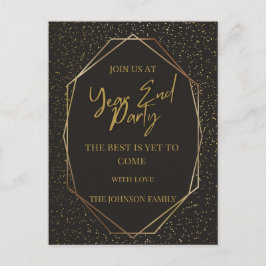 Countdown bis 2025: Feiern Sie das neue Jahr! Postkarte