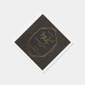 Countdown bis 2025: Feiern Sie das neue Jahr! Serviette (Ecke)