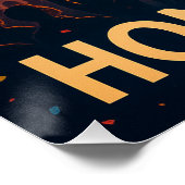 Countdown bis 2026 in Hongkong Poster (Ecke)