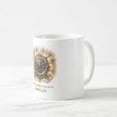 Countdown bis Mitternacht Kaffeetasse (VorderseiteRechts)