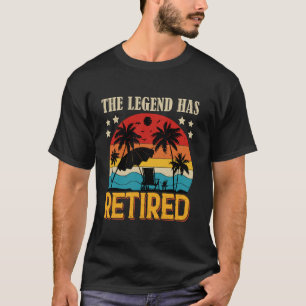 Countdown bis zur Pensionierung läuft 2025 Die Leg T-Shirt