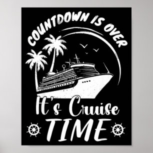 Countdown hat seine Reisezeit überschritten Poster