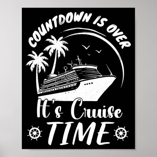 Countdown hat seine Reisezeit überschritten Poster (Vorne)
