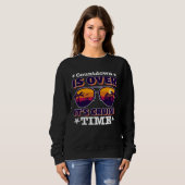 Countdown Is Over It s Cruise Time with sunglasses Sweatshirt (Vorne ganz)