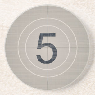 Countdown Sandstein Untersetzer