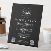 Counter für kundenspezifische Logogeschäfte Sockelschild (In Situ)