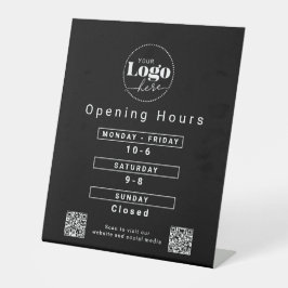 Counter für kundenspezifische Logogeschäfte Sockelschild