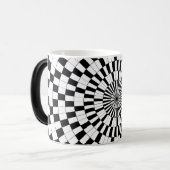 Counter Spirals Morphing Tasse von Kenneth Yoncich (Vorderseite Links)