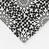 Counter Spirals von Kenneth Yoncich Fleecedecke (Ecke)