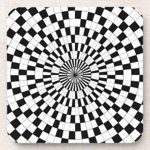 Counter Spirals von Kenneth Yoncich Getränkeuntersetzer