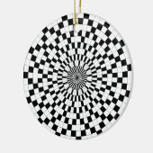 Counter Spirals von Kenneth Yoncich Keramik Ornament (Links)