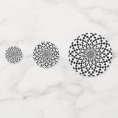 Counter Spirals von Kenneth Yoncich Konfetti (Vorderseiten)
