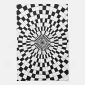 Counter Spirals von Kenneth Yoncich Küchentuch (Vertikal)