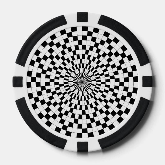 Counter Spirals von Kenneth Yoncich Pokerchips (Vorderseite)