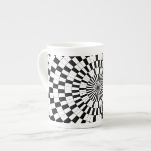 Counter Spirals von Kenneth Yoncich Porzellantasse