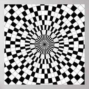 Counter Spirals von Kenneth Yoncich Poster