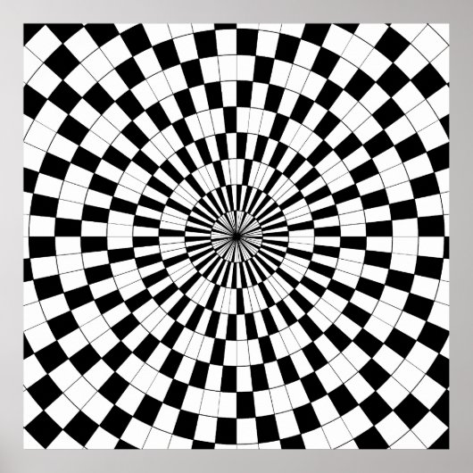 Counter Spirals von Kenneth Yoncich Poster (Vorne)