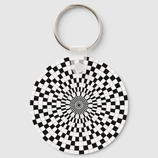 Counter Spirals von Kenneth Yoncich Schlüsselanhänger (Vorderseite)
