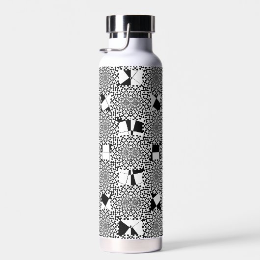 Counter Spirals von Kenneth Yoncich Trinkflasche (Rechts)