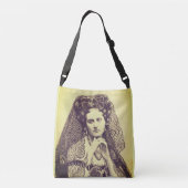 Countess de Castiglione - Virginia Oldoini Tragetaschen Mit Langen Trägern (Rückseite)