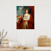 Countess Effingham - Benjamin West Fine Art Poster (Küche)