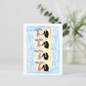 Countess of Airlie Handshake Souvenir Postcard Postkarte (Stehend Vorderseite)