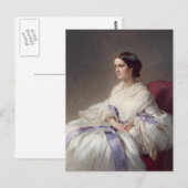 Countess Olga Shuvalova, 1858 Postkarte (Vorne/Hinten)