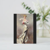 Countess Zichy - Boldini Postkarte (Stehend Vorderseite)