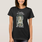 Counting Blessings Not Calories Squirrel Christian T-Shirt (Vorderseite)