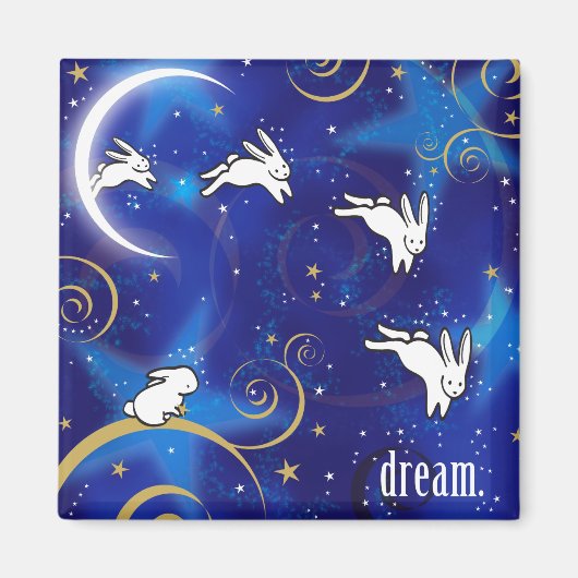 Counting Bunnies Magnet (Vorne)