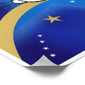 Counting Bunnies Poster (Ecke)