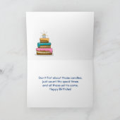 Counting in Dog Years Birthday Karte (Innenseite)