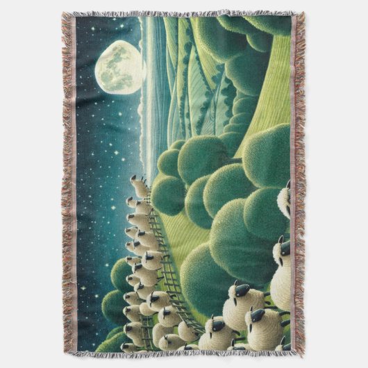 Counting Sheep Decke (Vorderseite Vertikal)