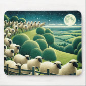 Counting Sheep Mousepad (Vorne)