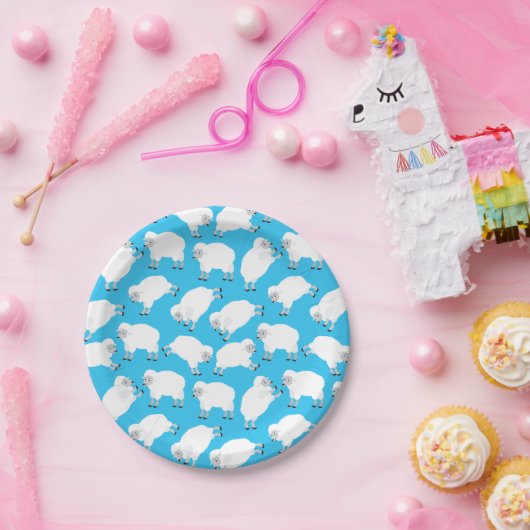 Counting Sheep Pappteller (Party)