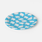 Counting Sheep Pappteller (Schrägansicht)