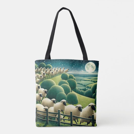 Counting Sheep Tasche (Rückseite)