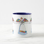 Country Angel (Blue) Tasse (Zentrum)