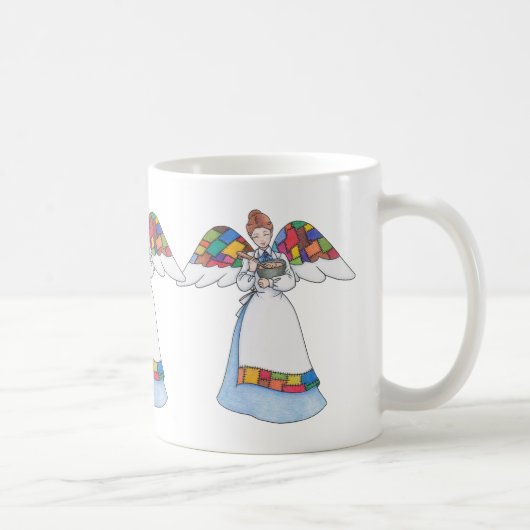 Country Angel (Blue) Tasse (Rechts)