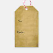 Country Angel Gift Tags Geschenkanhänger (Rückseite)