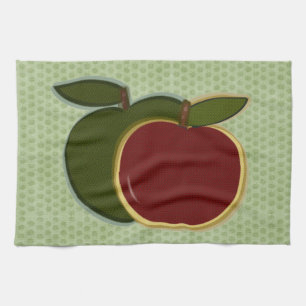 Country Äpfel verkaufen Apple Digital Art Geschirrtuch