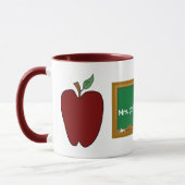 Country Apple Lehrer's Tasse (Links)