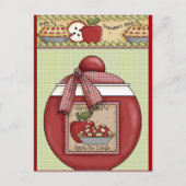 Country Apple Pie Postkarte (Vorderseite)