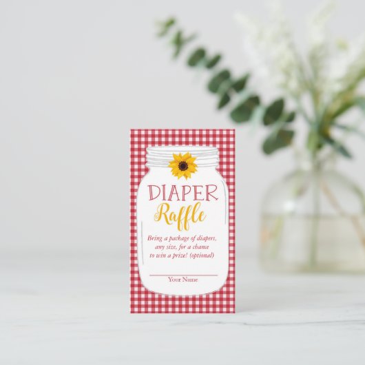 Country Baby GRILLEN Duwer Windschutzscheibe Begleitkarte (Stehend Vorderseite)