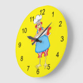 Country Baker Runde Wand Uhr (Winkel)