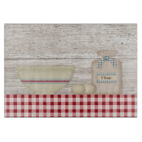 Country Baking Glass Cutting Board