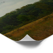 Country Bales Poster (Ecke)