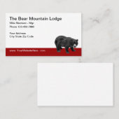 Country Bear Hotel Visitenkarte (Vorne/Hinten)
