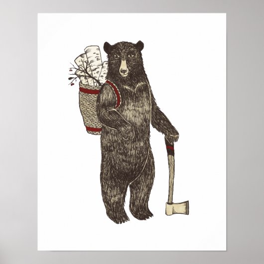 Country Bear Weihnachten Poster (Vorne)