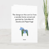 Country Birthday Card Karte (Rückseite)